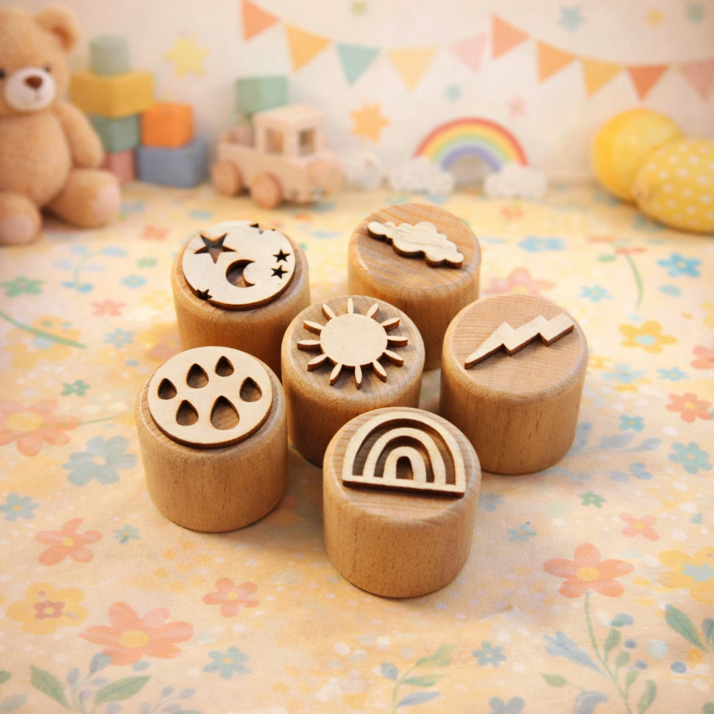 Sellos de Madera Primavera