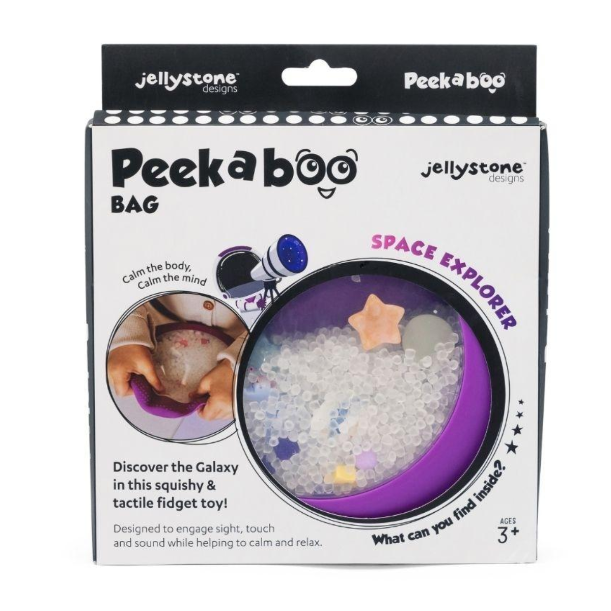 Bolsa Sensorial Peekaboo GALAXY