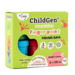 Pintura de Dedos Orgánica 6 colores