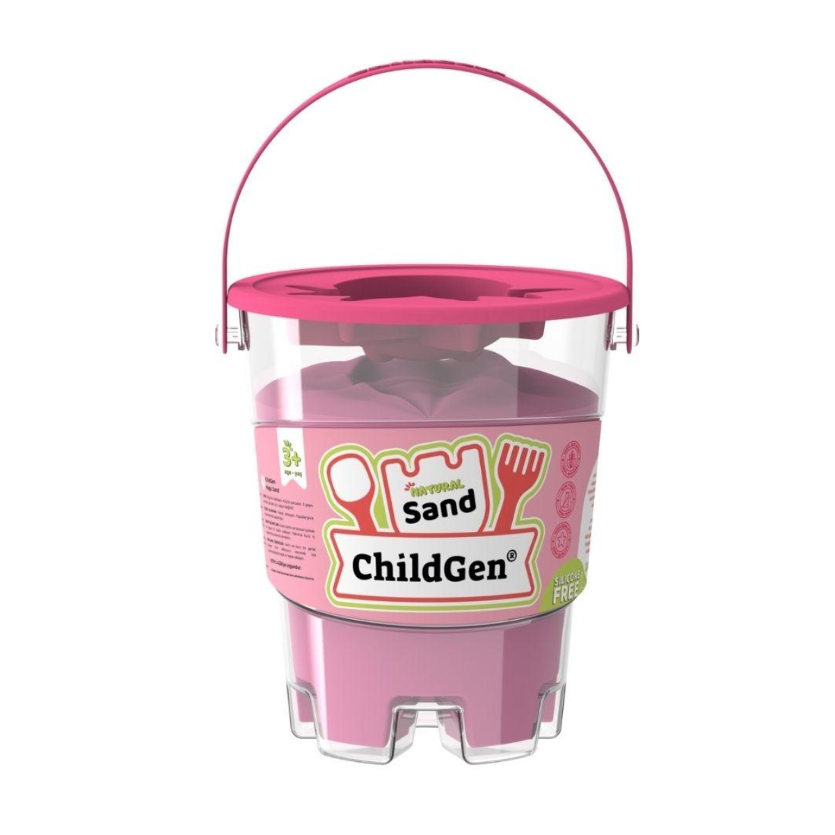 Arena cinética 500g ChildGen Rosa