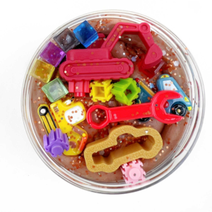 Plastilina Natural Construcción (250g) con Sorpresas con Aroma a Cola